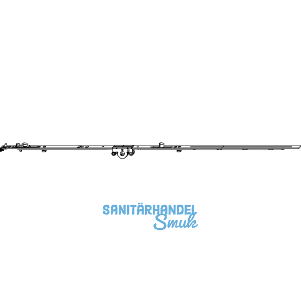 MACO MM D-Getriebe fix, Kippschwinge, DM 15 mm, 1VZ, FFH 1591-1700 mm (212127)