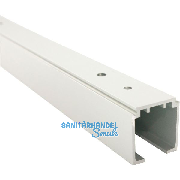 Laufschiene 1280 Deckenmontage L=6000 mm auf Ma� silber f�r TERNO Beschl�ge