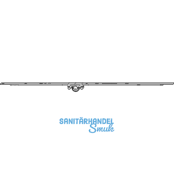 ROTO NT/NX DK-Getriebe KSR konstant DM 15 mm L= 690/263 mm ohne Zapfen silber