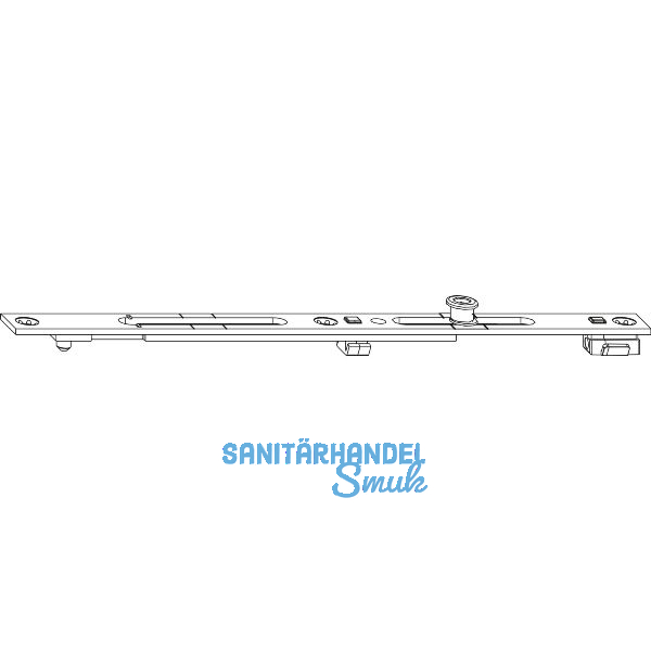 MACO MM Stulpverl�ngerung fix 1 iS, L=235 mm, silber (210496)