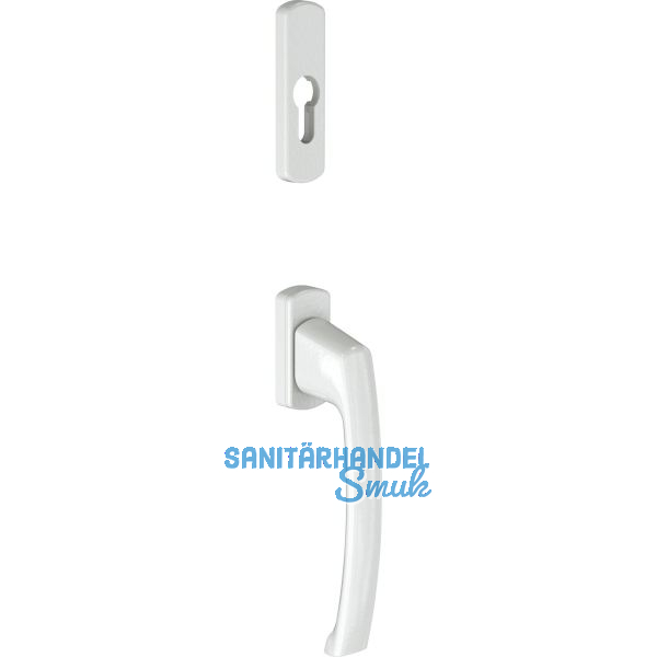 MACO SKB-S/SE/PAS Drehgriff PZ innen, ohne Vierkant, Alu wei� beschichtet