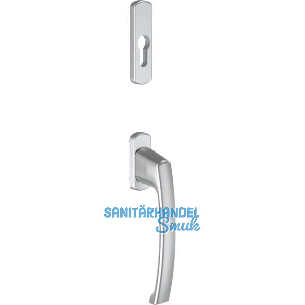 MACO SKB-S/SE/PAS Drehgriff PZ au�en, TS 74-90 mm, Alu silber eloxiert