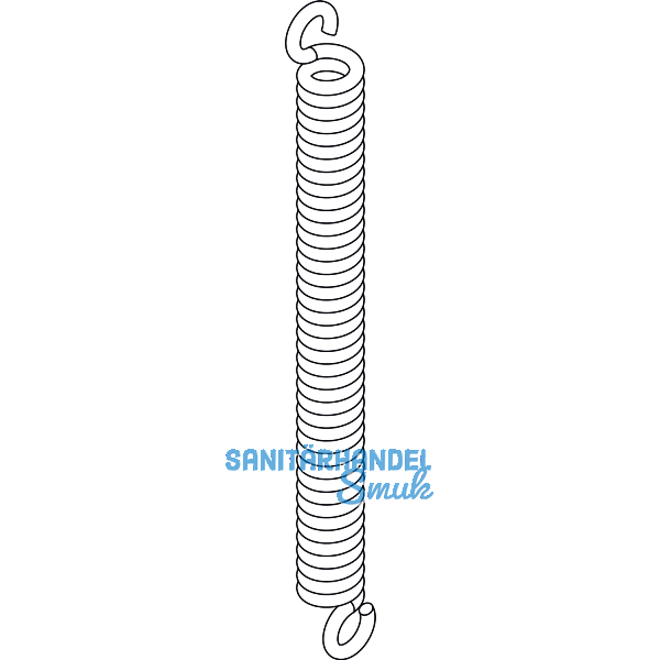 GU-937/934 HS Zugfeder f�r Hebegetriebeschloss, ab 200 kg, Stahl verzinkt