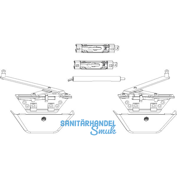 MACO SKB-S/SE Grundkarton Gleitschere FFB 620-1650 mm bronze SKB (103075)
