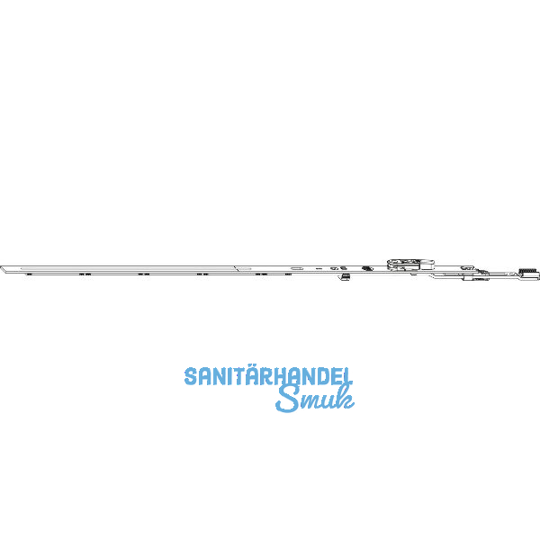 MACO MM Stulpverl�ngerung abl�ngbar L=515 mm mit Fl�gelheber (218214)