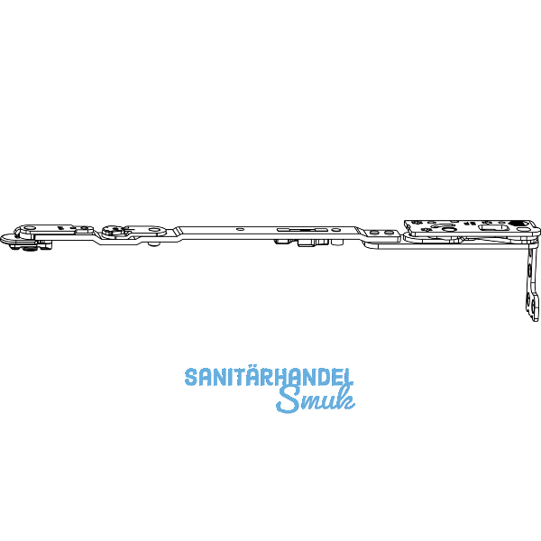 MACO MM DK-Scherenarm POWER Sparl�ftung 13V FT30 FFB 370-800 mm silber rechts