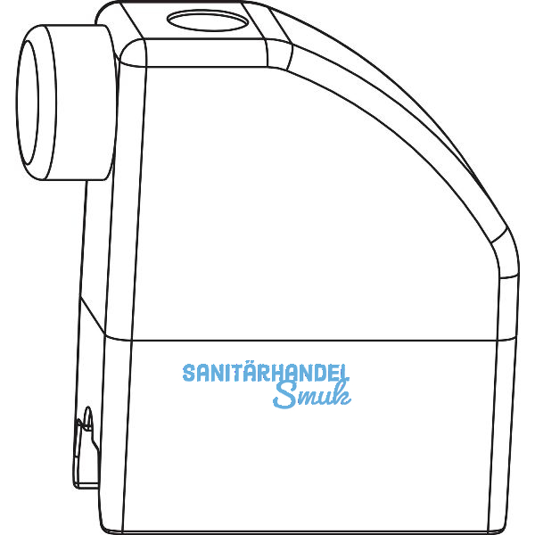 MACO HS Anschlagpuffer universal f�r Laufschiene hoch, silber (103342)