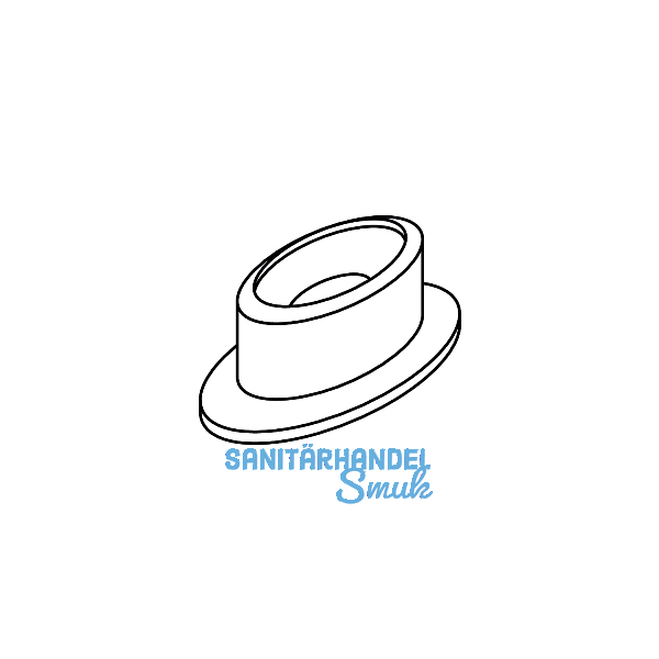 MACO Schnapperrolle f�r Eurofalz 10 x 7 mm, Kunststoff silber (44174)