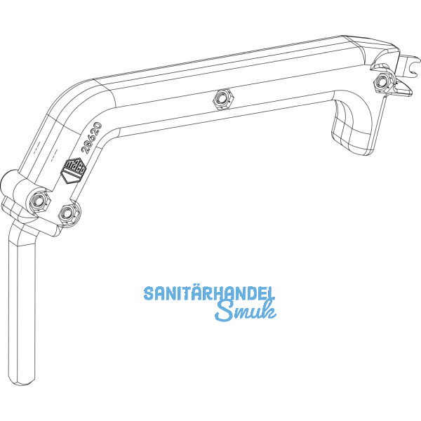 MACO Schl�ssel f�r Scherenlager (28620)