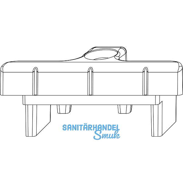 MACO Schlie�teil f. gegen�berliegende Beschlagsnut, -1mm Anpressdruck (34606)