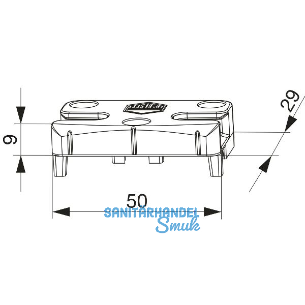 MACO Schlie�teil iS PVC 12/20-13, KBE/IVAPER/PLAFEN/PROPLEX, silber (96623)