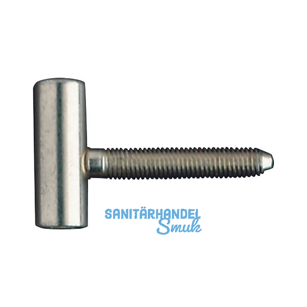 OTLAV Einbohrband Typ 100, Fl�gelteil, Band � 15 mm, Stahl vernickelt