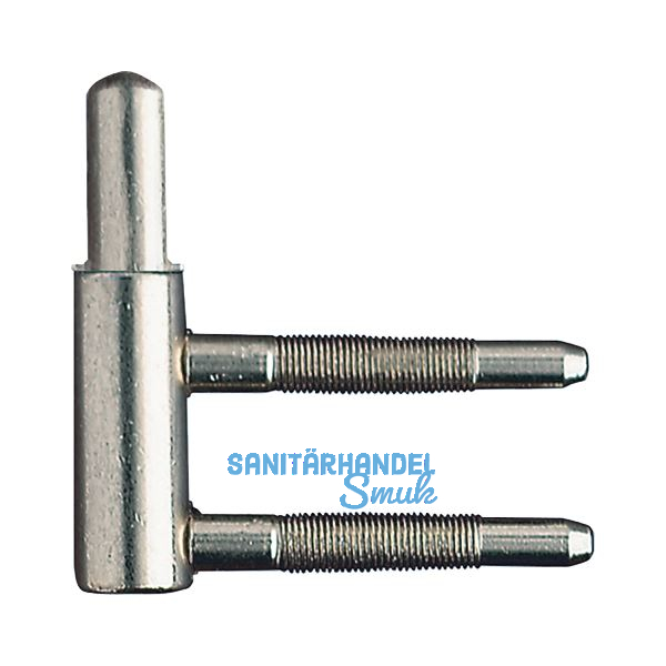 OTLAV Einbohrband Typ 100, Rahmenteil, Band � 15 mm, Stahl vernickelt