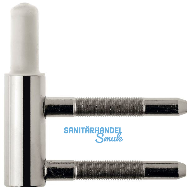 OTLAV Einbohrband Typ 101, Rahmenteil, Band � 15 mm, Stahl vernickelt