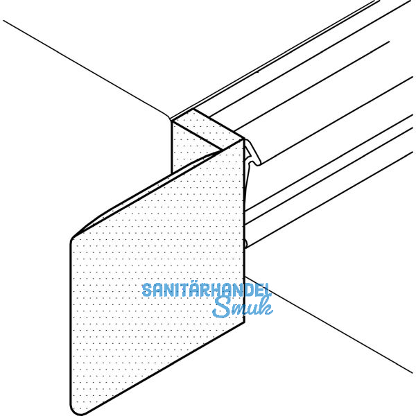 Stulpkappen ACF 6000 H, Kunststoff anthrazit