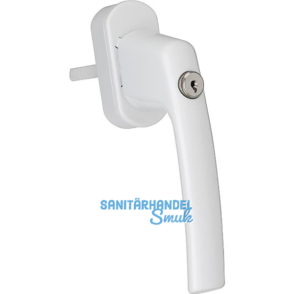 MACO Fenstergriff TRESOR - Sperrzylinder, VK 7 x 35 mm, Alu wei�