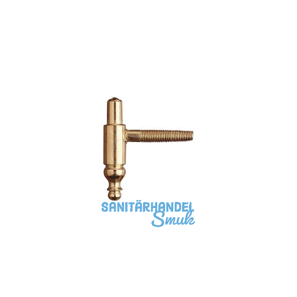 OTLAV Einbohrband Rahmenteil Typ 190, Band � 13 mm, Stahl vermessingt