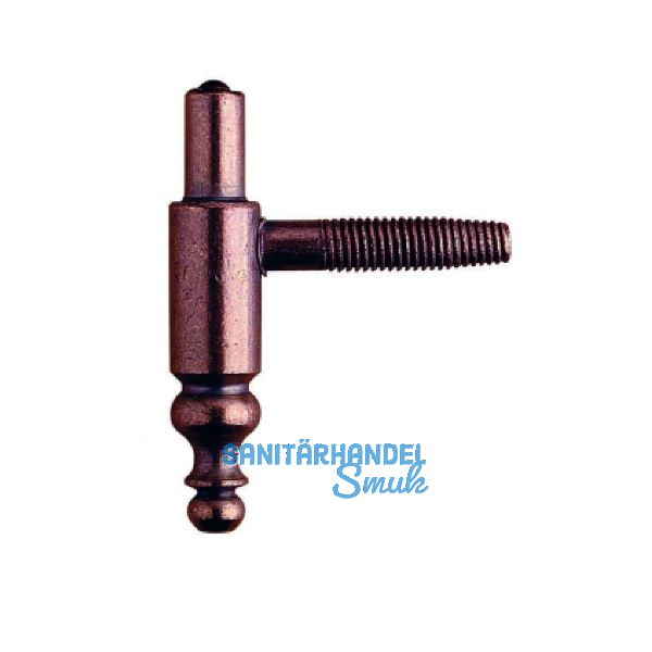 OTLAV Einbohrband Typ 190, Rahmenteil, Band � 16 mm, Stahl bronze