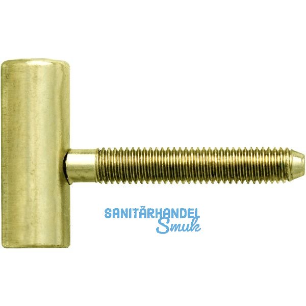 OTLAV Einbohrband Typ 100, Fl�gelteil, Band � 15 mm, Stahl vermessingt