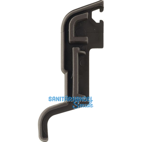 GUTMANN Endkappe KS 550-24 zu Spree 24 OF, 90�, EPDM braun, links