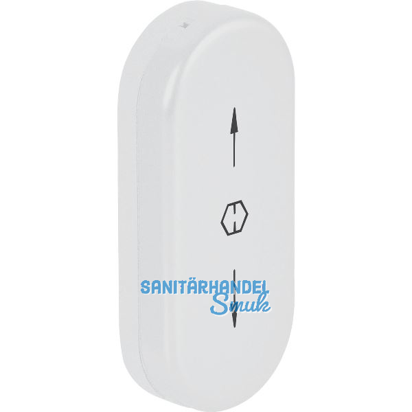 HOPPE Fenster-Griffloch-Verdeckrosette, Aluminium wei�