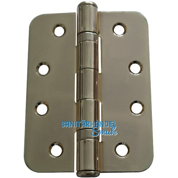 Scharnierband A1, 76 x 101,5 x 3 mm,Stahl vernickelt