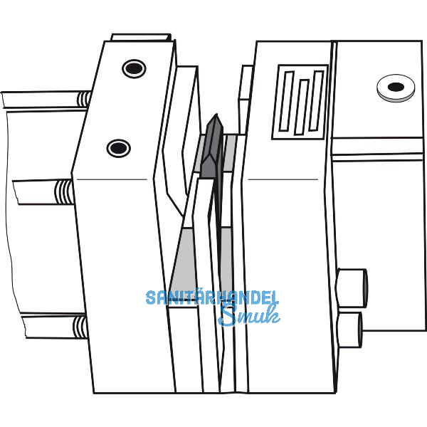 WINKHAUS Beschlagsstanze BST AP/FS inkl. Fu�schalter, 6 bar