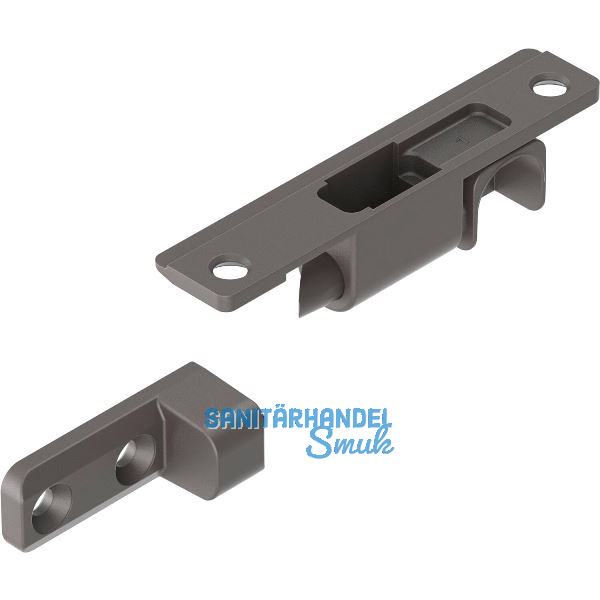 MACO Drehsperre aufschraubbar, selbstschlie�end, graubraun (12068)