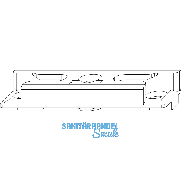 MACO Schlie�teil iS Euronut 7/8/4, Falzluft 12 mm, Positionszapfen 12x3 (96691)