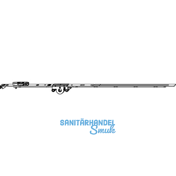 MACO MM DK-Getriebe fix DM 15 mm FFH 431-660 mm silber (201732)