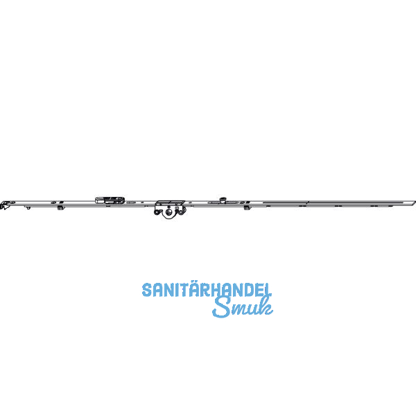 MACO MM DK-Getriebe fix DM 15 mm 1iS FFH 661-840 mm silber (201733)