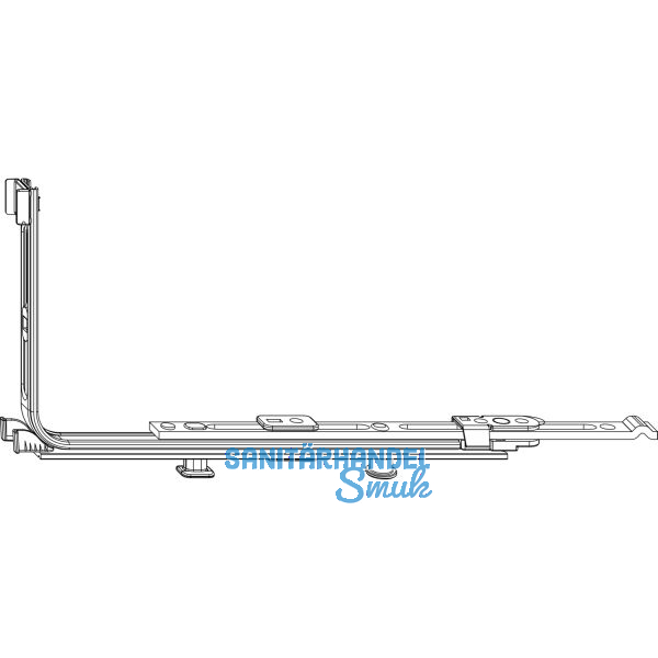 MACO MM Eckumlenkung waagrecht 1 iS, verl�ngerbar (222205)