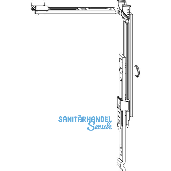 MACO MM Eckumlenkung senkrecht 1 iS, verl�ngerbar (222209)