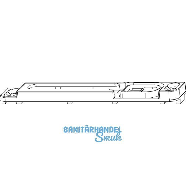 MACO Schlie�teil f. Kantenverschluss, mont. Kippschere, Euronut 7/8/4 (56910)
