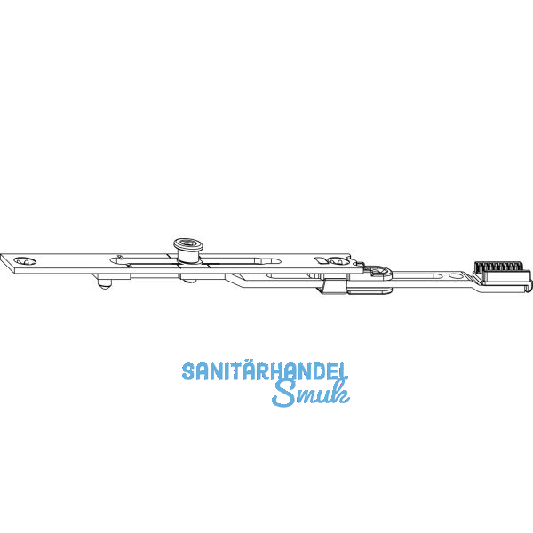 MACO MM Stulpverl�ngerung verl�ngerbar 1 iS L=140 mm silber (201841)