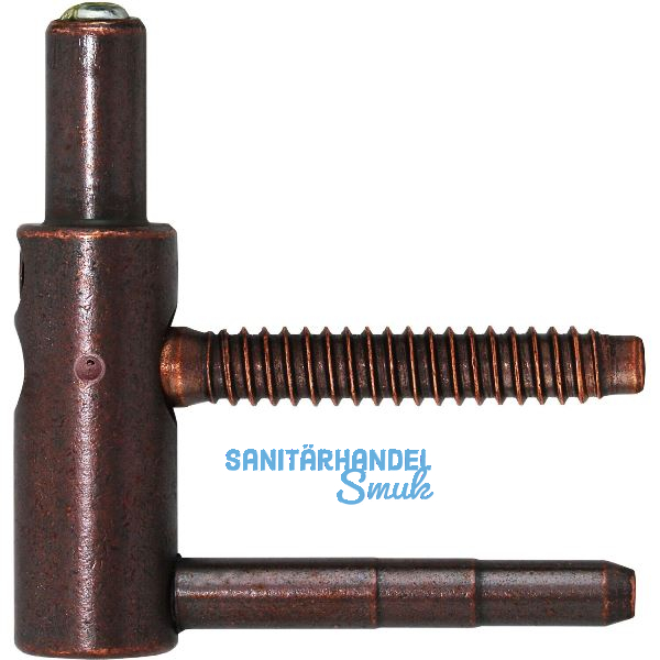 OTLAV Einbohrband Typ 495 3D Exacta,Rahmenteil, Band � 16mm,Stahl br�niert