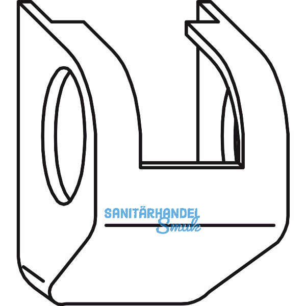 WINKHAUS Ecklagerkappe ELK.ESV.F1, silberf�rbig