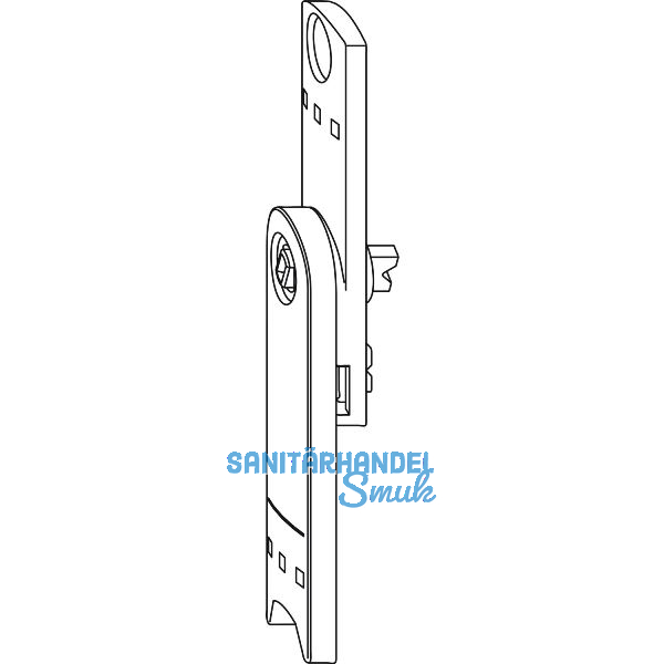 WINKHAUS Duofunktionselement DFE, Fehlschaltsicherung, Auflaufst�tze, silber