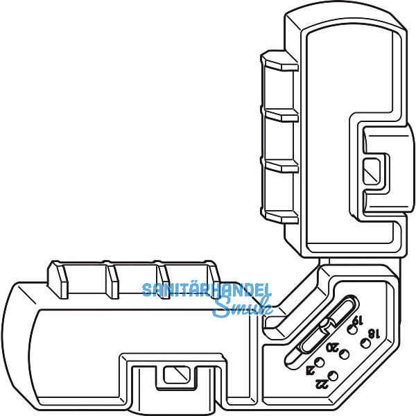 WINKHAUS Bohrlehre LE.B.FL.K.20-13 f�r Fl�gellager FL.K/FL.KB, �20/13V