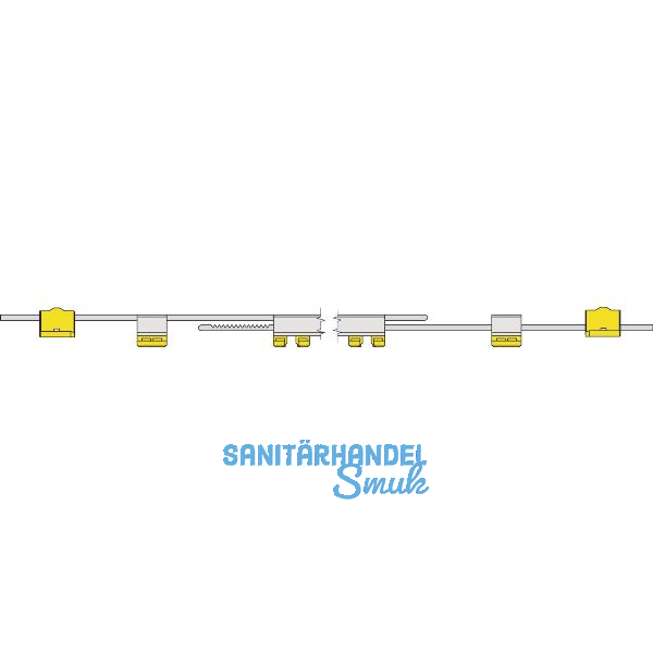 WINKHAUS Nesterlehre LE.N.T.1051-1800 f�r mittigen Griffsitz, L=1051-1800 mm