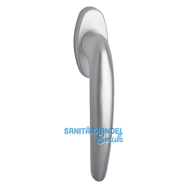 MACO Fenstergriff RHAPSODY, Nocken 10 mm, VK 7x35 mm, Alu silber eloxiert