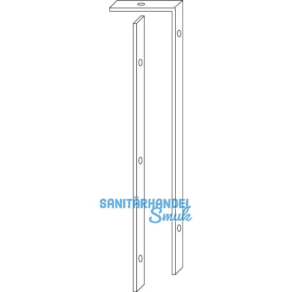WINKHAUS Unterf�tterung KO/KU f�r Kantenriegel, gegen�berliegende Beschlagsnut