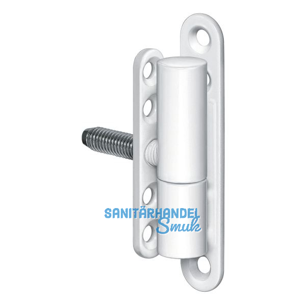 Universalband f.Fenster u.T�ren SCH27-15,Rolle � 15mm,Stahl kunststoffbesch.wei�