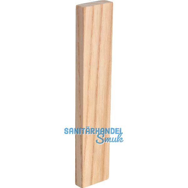 Holzklotz Esche lackiert 80 x 4 x 4 natur