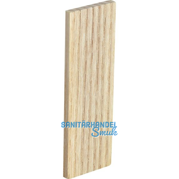 Holzklotz Esche lackiert 80 x 30 x 4 natur