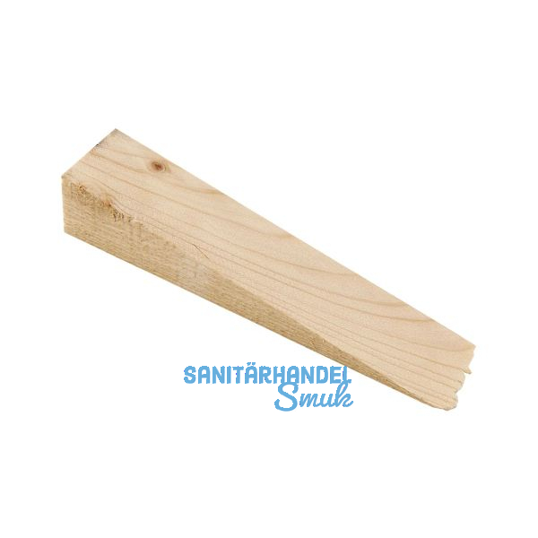 Holzkeil Abachi-Wawa, Roh 150 x 35-Keil 30