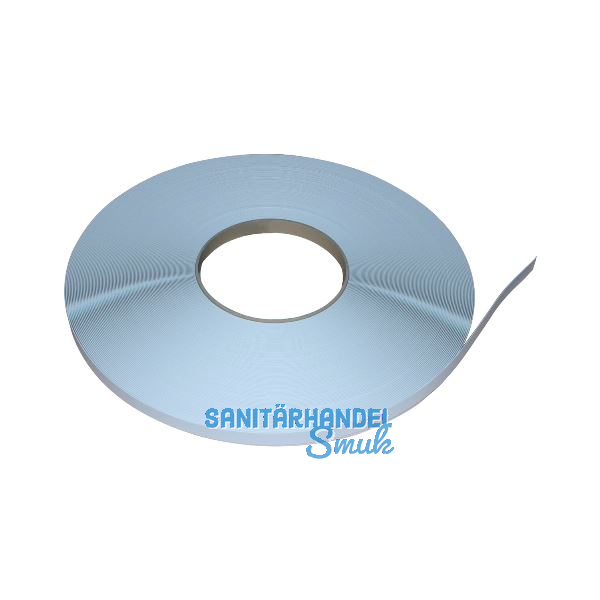 Flachleiste auf Rolle ohne Lippe 60mm selbstklebend, wei�