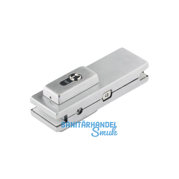 Mittelschloss US 20 Universal light, PZ, Glas 10 -12 mm, Edelstahl (03.617)