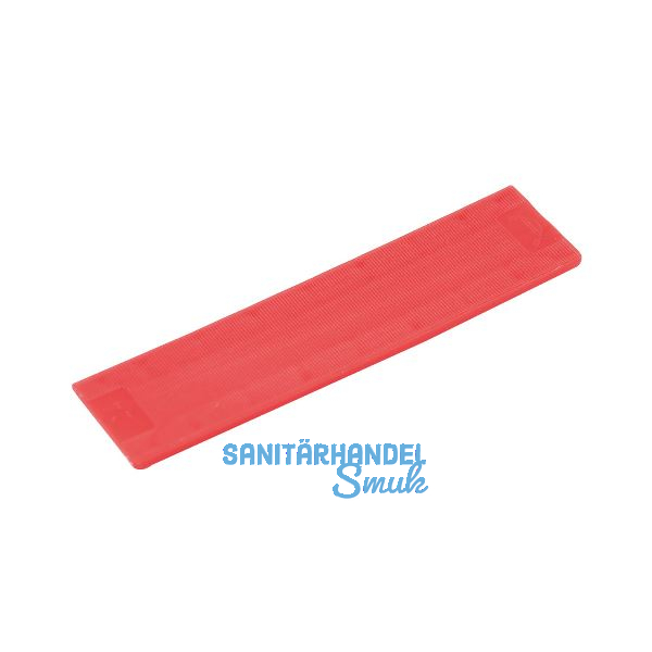 ROTO Verglasungsklotz GL-IB 100 x 52 x 3 aus Kunststoff rot