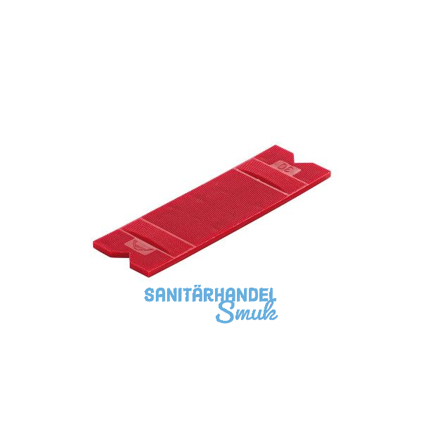 ROTO Bremskl�tze 100 x 30 x 3 aus Kunststoff rot